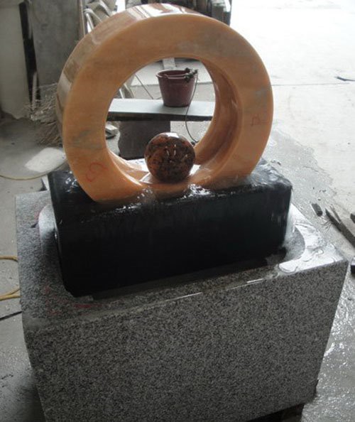 Font d'aigua pura del jardí